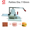 Alta eficiencia Nueva prensa de hamburguesas para hacer pastel de carne (GRT-HR-110L)