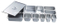 Envase de acero inoxidable (1/9) GN de ​​acero inoxidable PANS