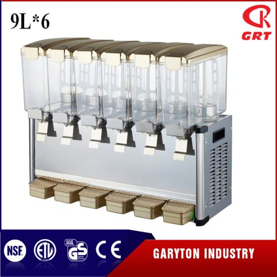 Dispensador de bebidas para mantener la bebida (GRT-DLYJ9L * 6) Estilo agitador