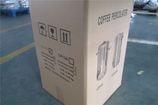 Percolador de café comercial para hacer café (GRT-CP15)