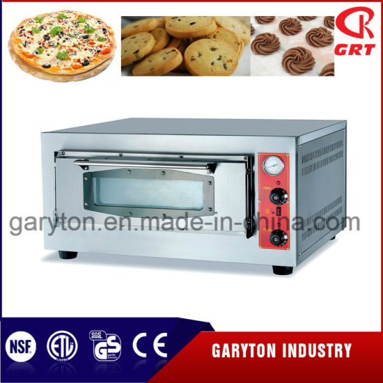 Horno de pizza de gas para fabricar pizza (GRT-BSR101Q) Equipo de panadería