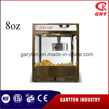 Máquina de palomitas de maíz comercial de acero inoxidable (GRT-08-1B) Makcorn Maker con CE