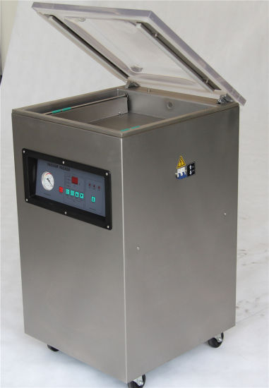 Packer de vacío de cámara única (tipo de tabla) para envases de vacío (GRT-DZ500B)
