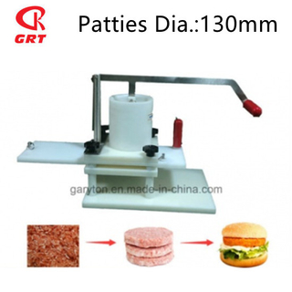 Nueva eficiencia nueva prensa de hamburguesas para hacer pastel de carne (GRT-HR-130L)