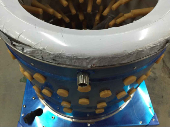 Plucker de pollo eléctrico de acero inoxidable para depilatorio (GRT-55)