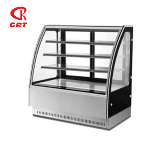 Equipo refrigerado (GRT-GN-900C3) Showcase de vidrio