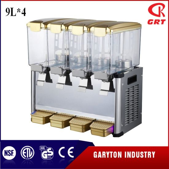 Dispensador de bebidas para mantener la bebida (GRT-DLYJ9L * 4) Estilo agitador