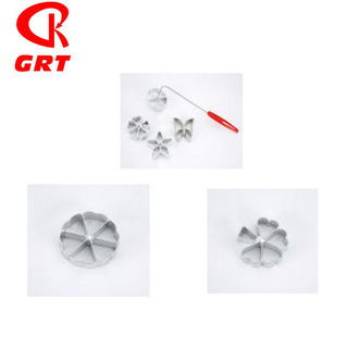 Molde de galletas pequeñas de aleación de aluminio GRT-BM-4