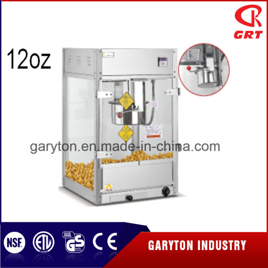 Máquina de palomitas de maíz comercial de acero inoxidable (GRT-12) Makcorn Maker con CE