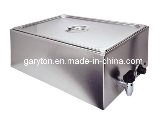 Bain eléctrico de acero inoxidable Marie para mantener la comida caliente (GRT-ZCK165BT-1)