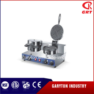 Fabricante de gofres rotativos redondos (GRT-WXL2) Equipo de refrigerio de cocina