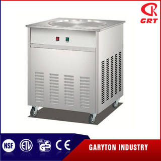 Máquina de helado frito (GRT-NB111S) Pote redondo individual
