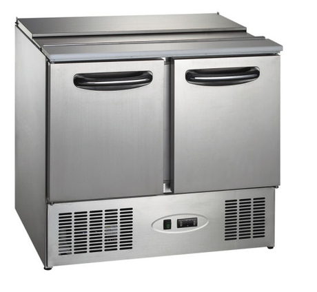Mesa de ensalada de equipos de refrigeración para alimentos refrigerados (GRT-TS-912)