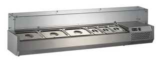Mesa de ensalada de equipos de refrigeración para alimentos refrigerados (GRT-PT19-404)